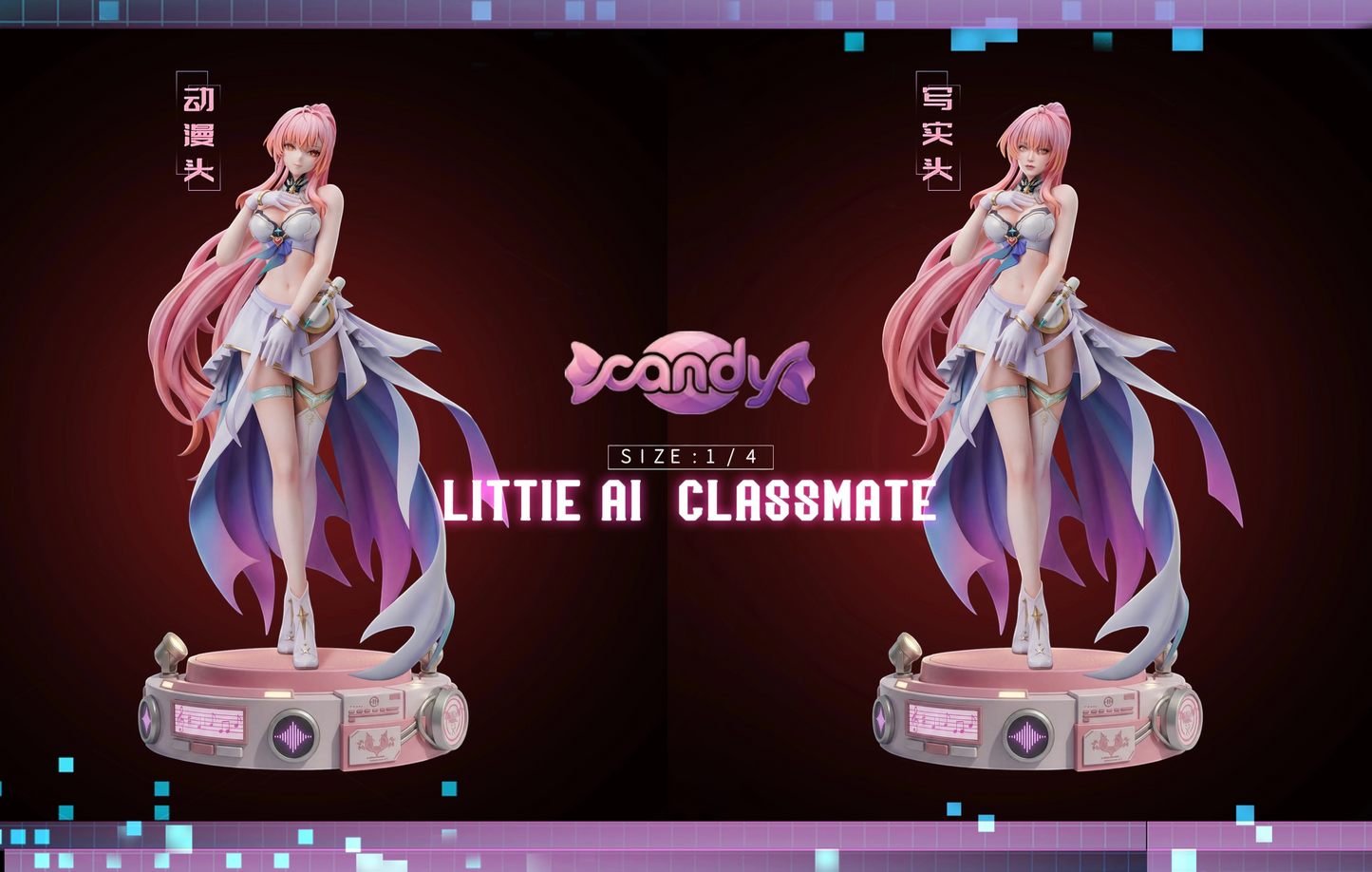 Preventa Resina Aemeath Figura Wuthering Waves Candy Estudio
