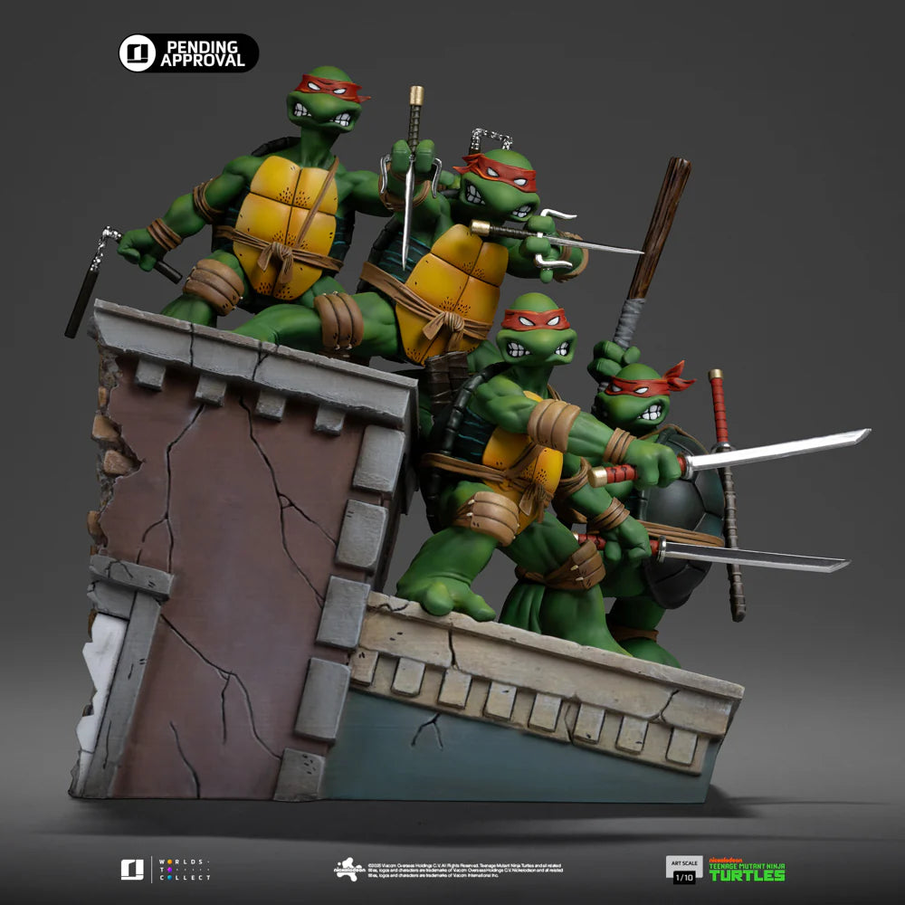 "Preventa Resina Tortugas Ninja  Figura Las Tortugas Ninja  Iron (Licencia) Estudio"