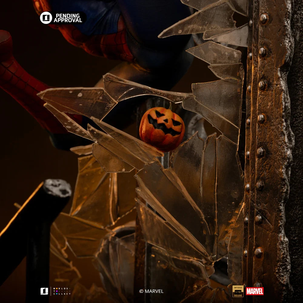 Preventa Resina Spider-Man Figura Spider-Man Iron (Licencia) Estudio