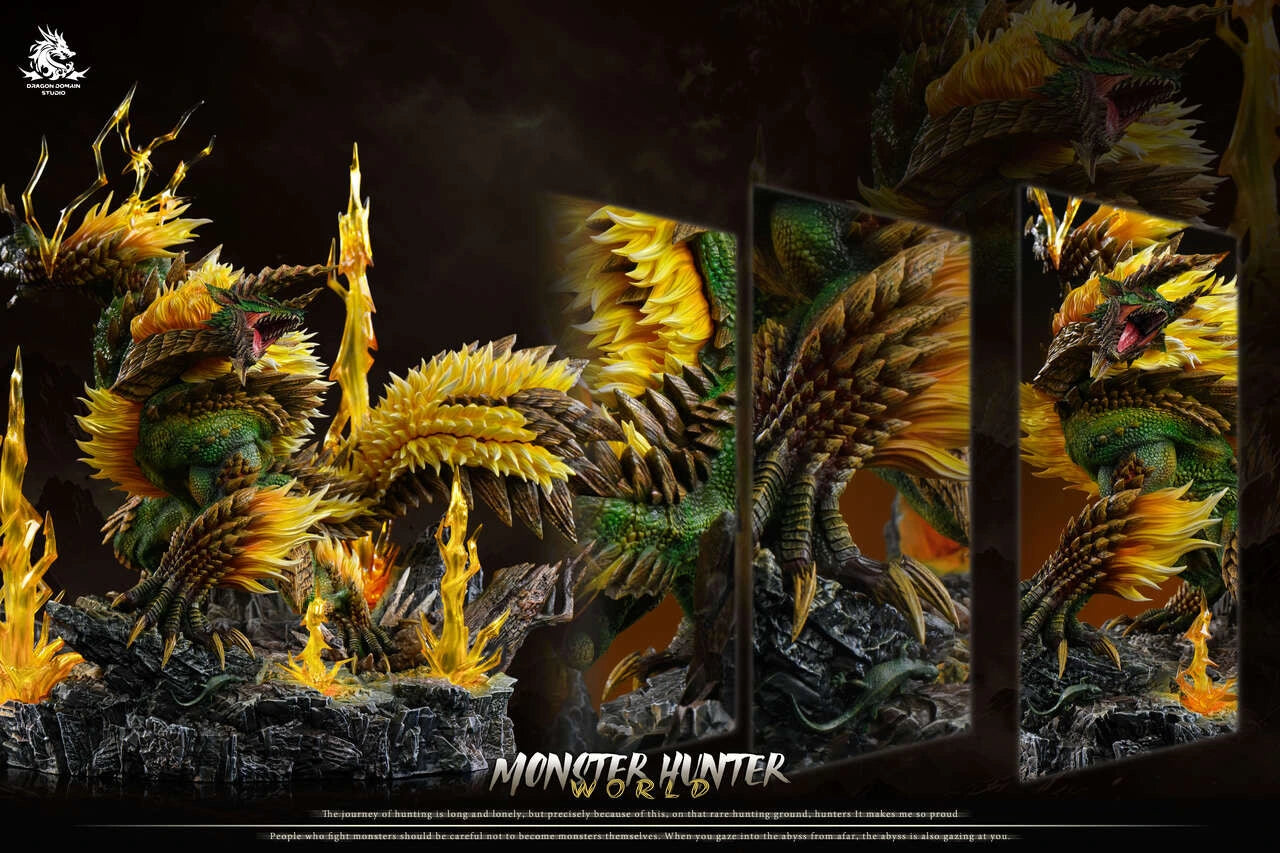 Preventa Resina Zinogre Figura Monster Hunter  Dragon Realm Estudio