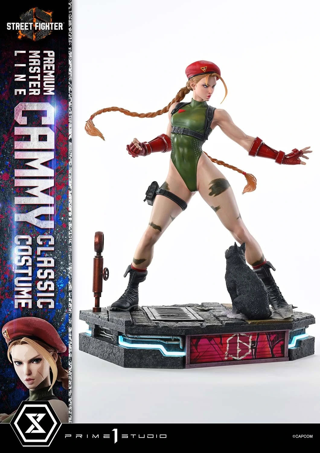 Preventa Resina Cammy Figura Street Fighter 1/4 Prime 1 Estudio (Licencia)