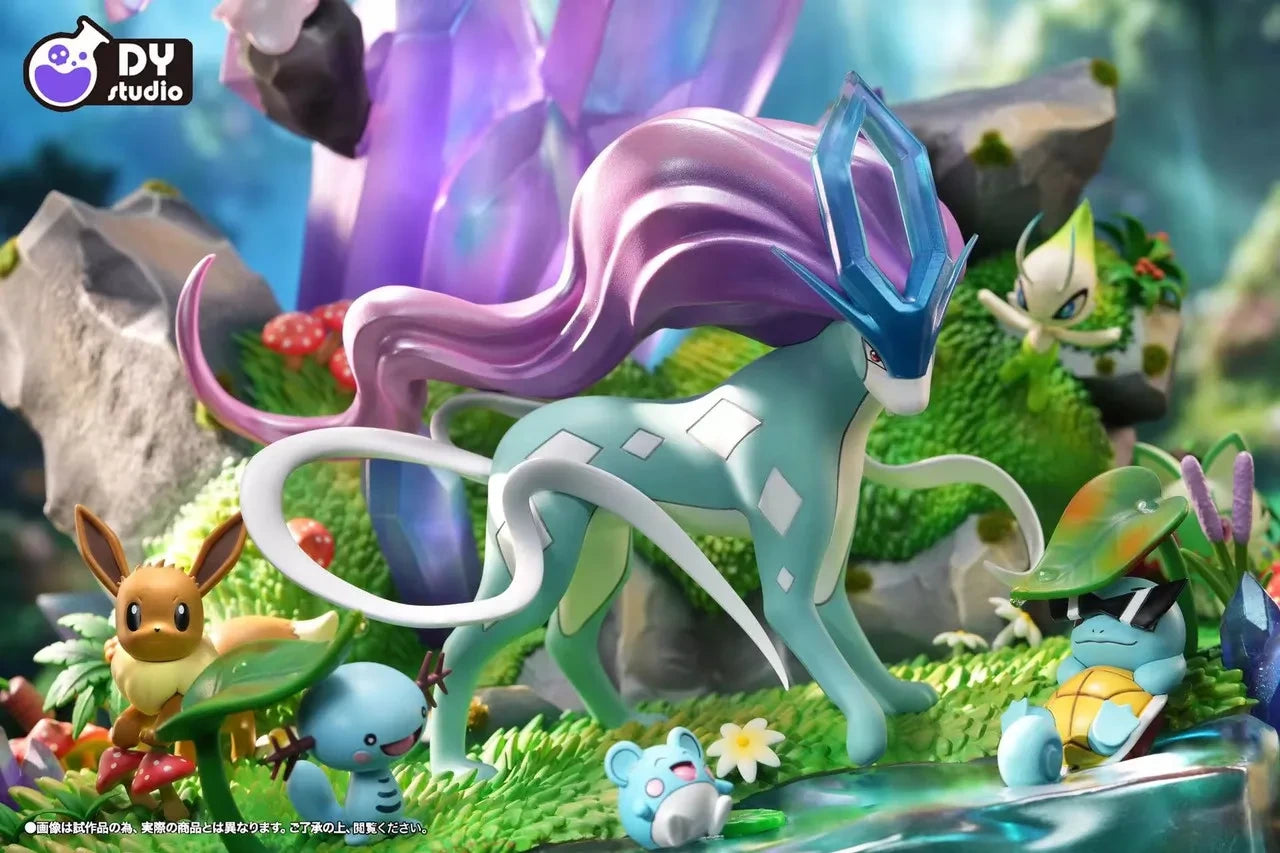Preventa Resina Suicune Figura Pokemón DY Estudio