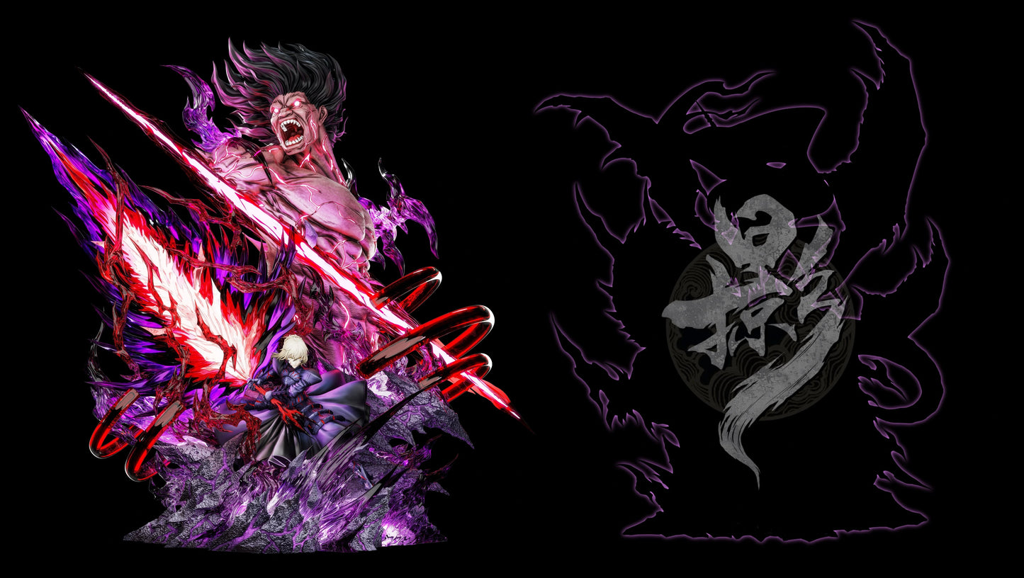 Preventa Resina Altria Pendragon vs Berserk Figura Fate/stay night: Heaven's Feel  LueYing & Demons  Estudio