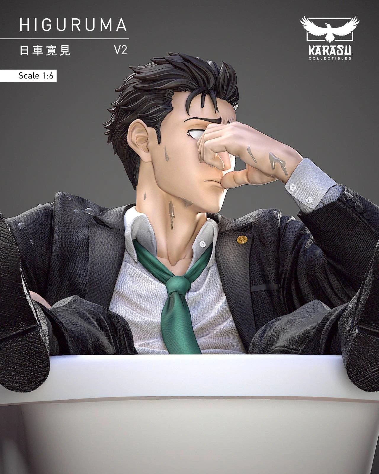 Preventa Resina Hiromi Higuruma Figura Jujutsu Kaisen Karasu Collectibles Estudio