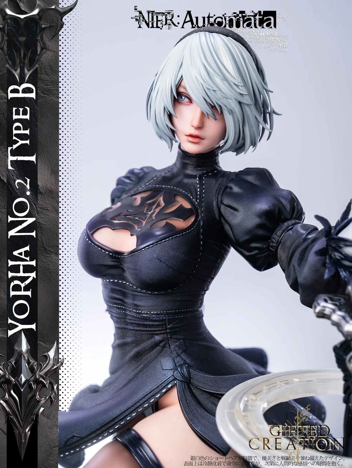 Preventa Resina 2B Figura Nier: Automata Gifted Creation Estudio