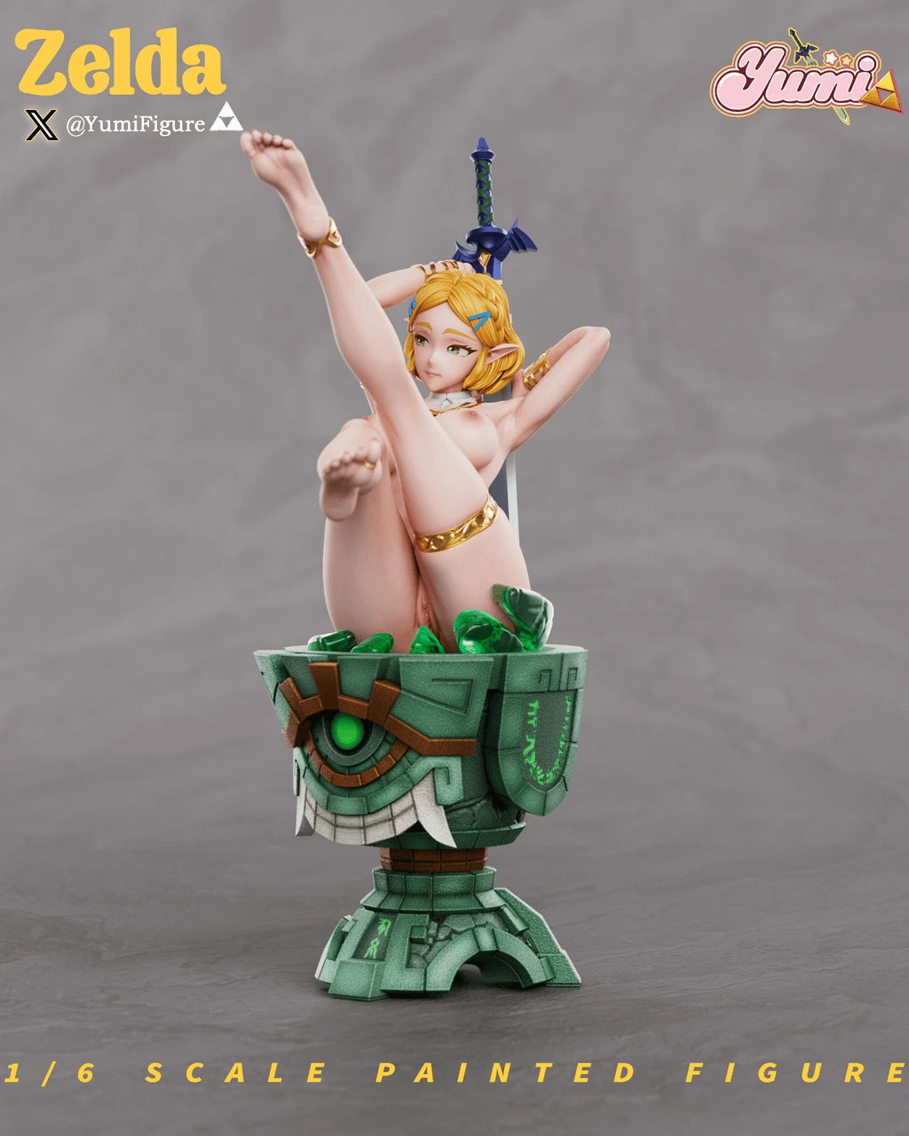 Preventa Resina Princesa Zelda Figura The Legend of Zelda Yumi  Estudio