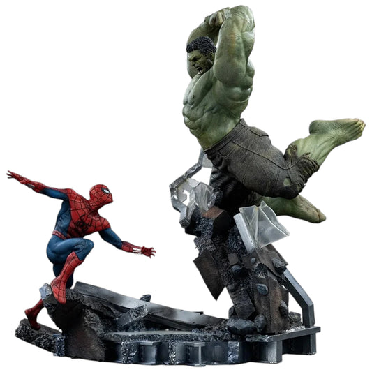 Preventa Resina Spider-Man vs Hulk Figura Spider-Man: Brand New Day  1/6 Iron Estudio (Licencia)