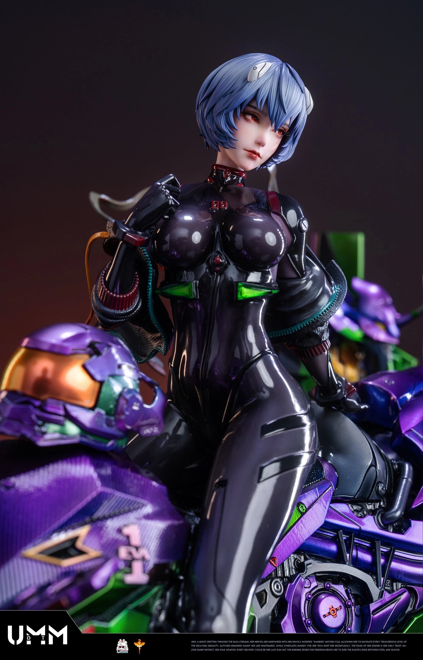 Preventa Resina Rei Ayanami Figura Evangelion DT Estudio