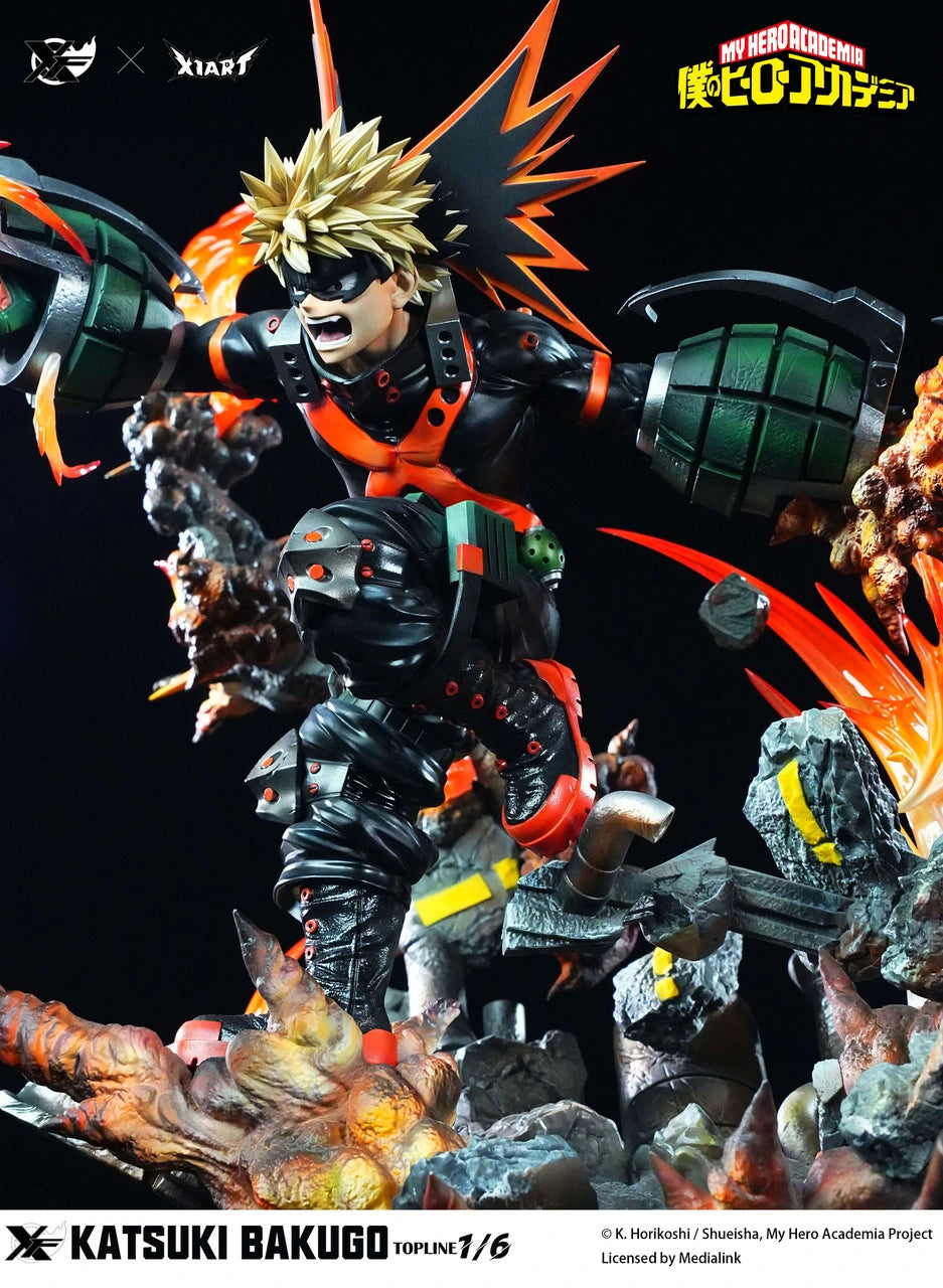 Preventa Resina Katsuki Bakugo & Midoriya Izuku Figura My Hero Academia XFirre & X1ART (Licencia) Estudio