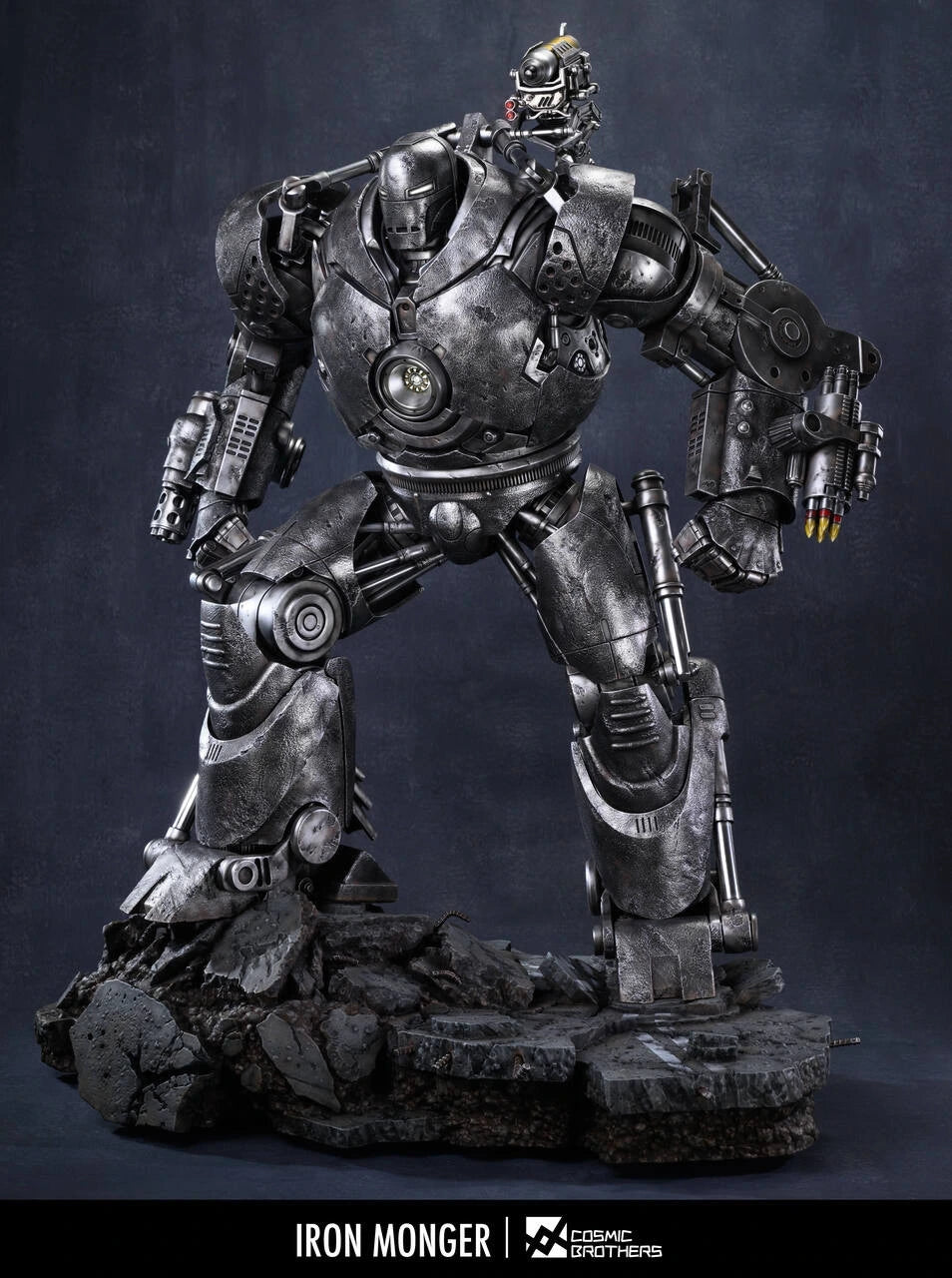 Preventa Resina Iron Monger Figura Marvel CB Estudio