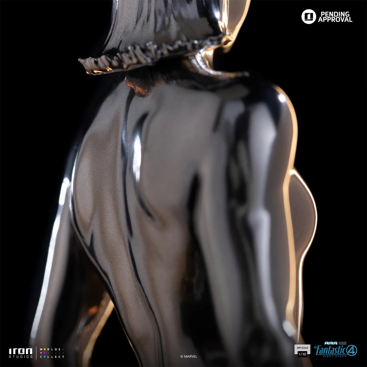 Preventa Resina Silver Surfer Figura Los 4 Fantásticos: primeros pasos  Iron (Licencia) Estudio