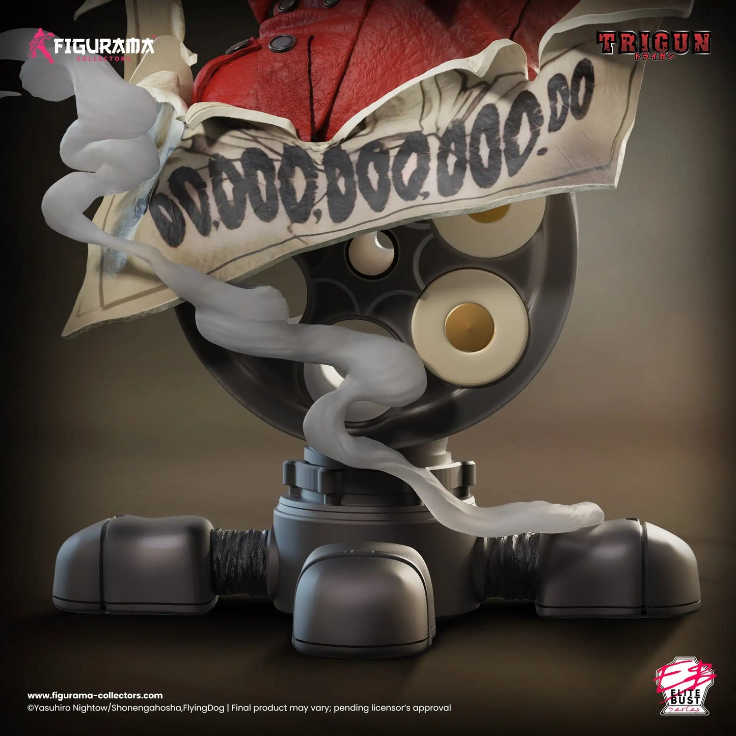 "Preventa Resina Vash Estampida  Figura Trigun Figurama Collectors (Licencia) Estudio"
