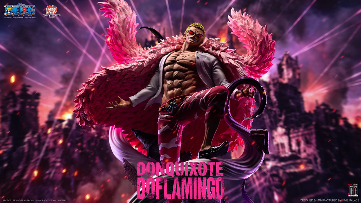 Preventa Resina Doflamingo Figura One Piece 1/6 Jimei Palace Estudio (Licencia)