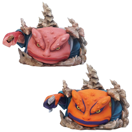Preventa Resina Gamakichi & Gamabunta Figura Naruto  JacksDo Estudio