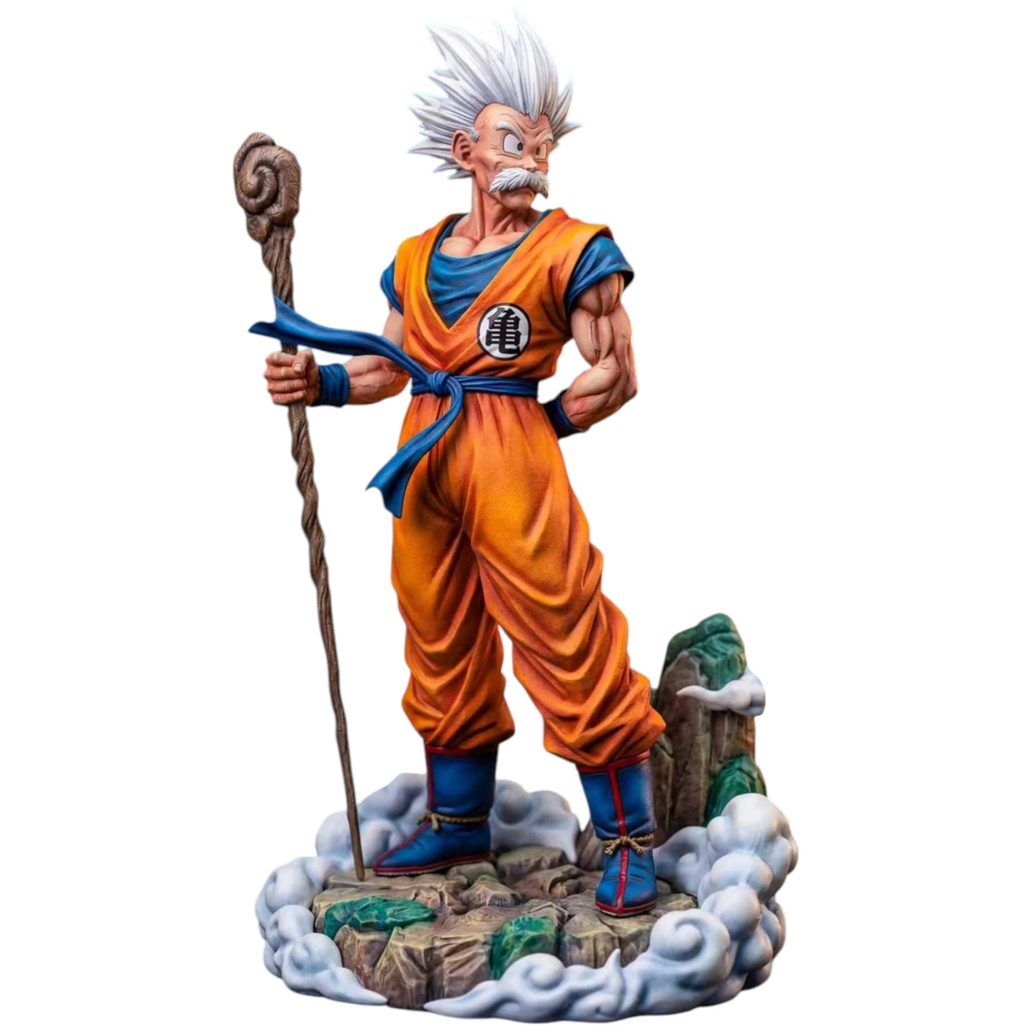 Preventa Resina Goku Viejo Figura Dragon Ball 1/6 RanYao Estudio