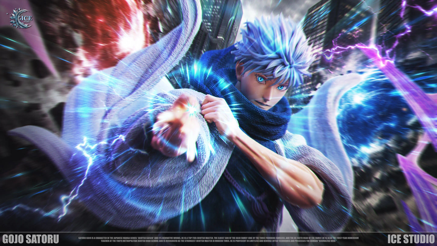 Preventa Resina Satoru Gojo Figura Jujutsu Kaisen ICE Estudio