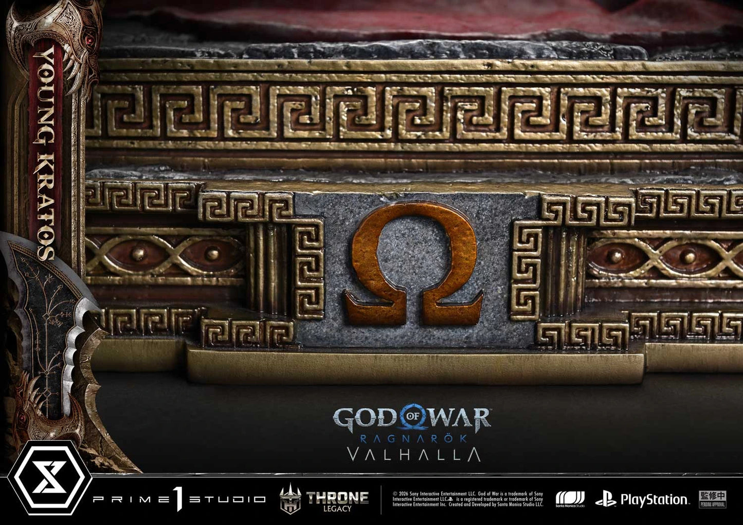 "Preventa Resina Kratos Joven Figura God of War Ragnarök: Valhalla  Prime 1 (Licencia) Estudio"