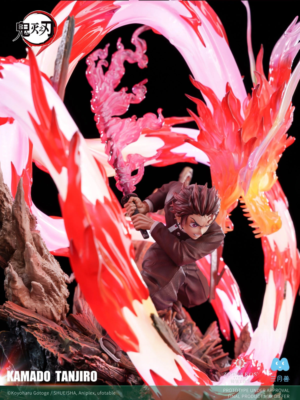 Preventa Resina Kamado Tanjiro  Figura Kimetsu No Yaiba 1/6 Zodiakos Estudio (Licencia)
