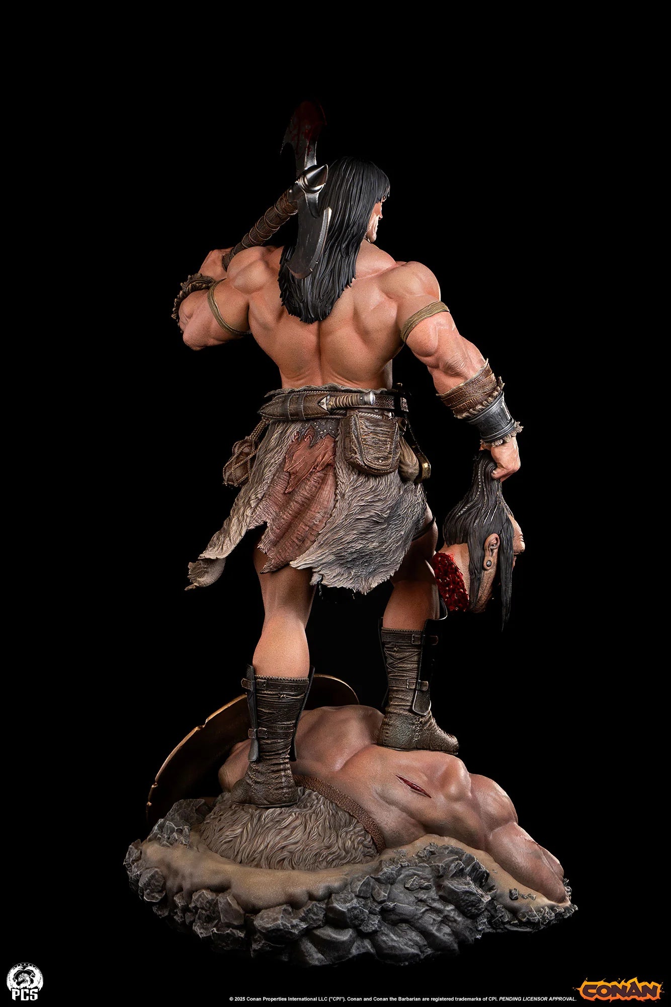 Preventa Resina Conan Figura Conan el Bárbaro PCS (Licencia) Estudio