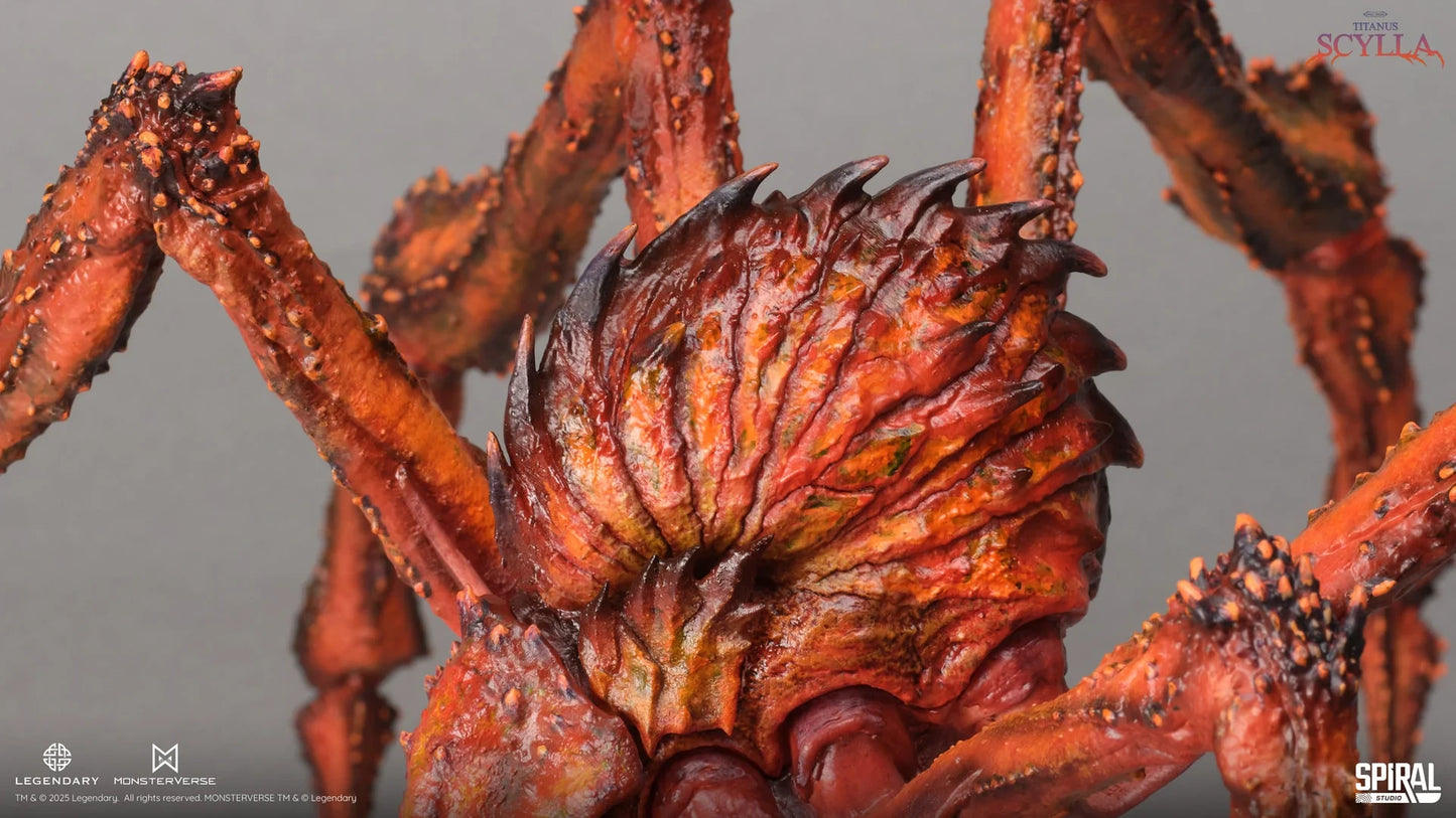 "Preventa Resina Titanus Scylla Figura Godzilla y Kong: El nuevo imperio  Spiral (Licencia) Estudio"