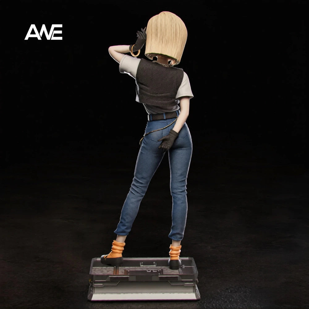 Preventa Resina Androide 18 Figura Dragon Ball ANE  Estudio