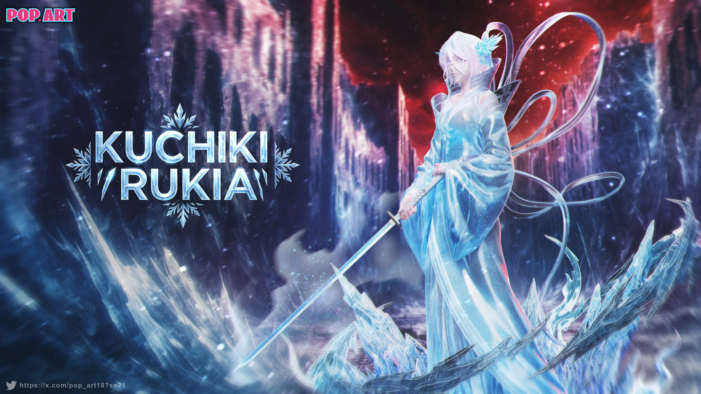 Preventa Resina Rukia Kuchiki Figura Bleach POP.ART  Estudio