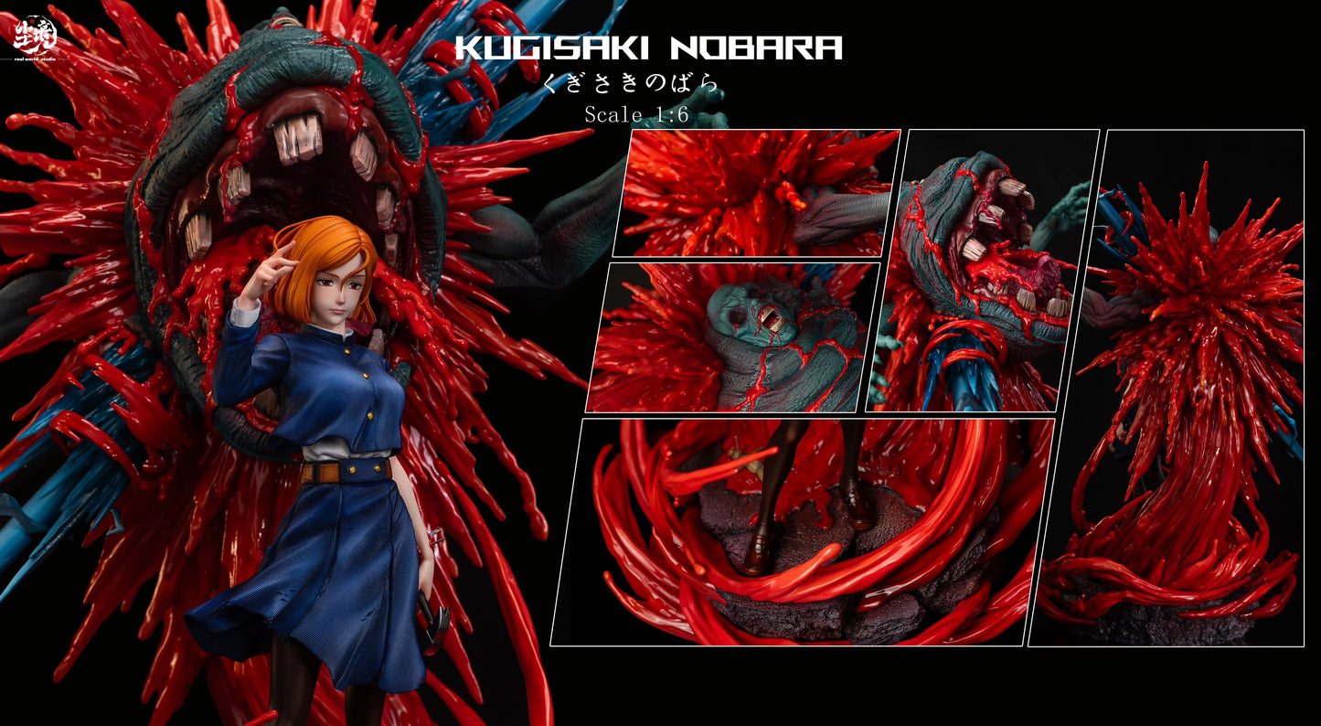 Preventa Resina Nobara Kugisaki Figura Jujutsu Kaisen Real World  Estudio