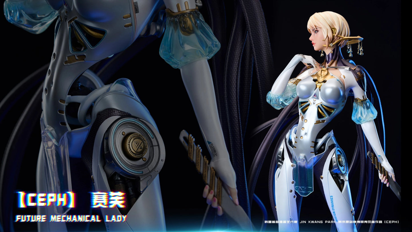 Preventa Resina Lady Mechanical Figura Original Series Yi Ci Fang & Polaris (Licencia) Estudio
