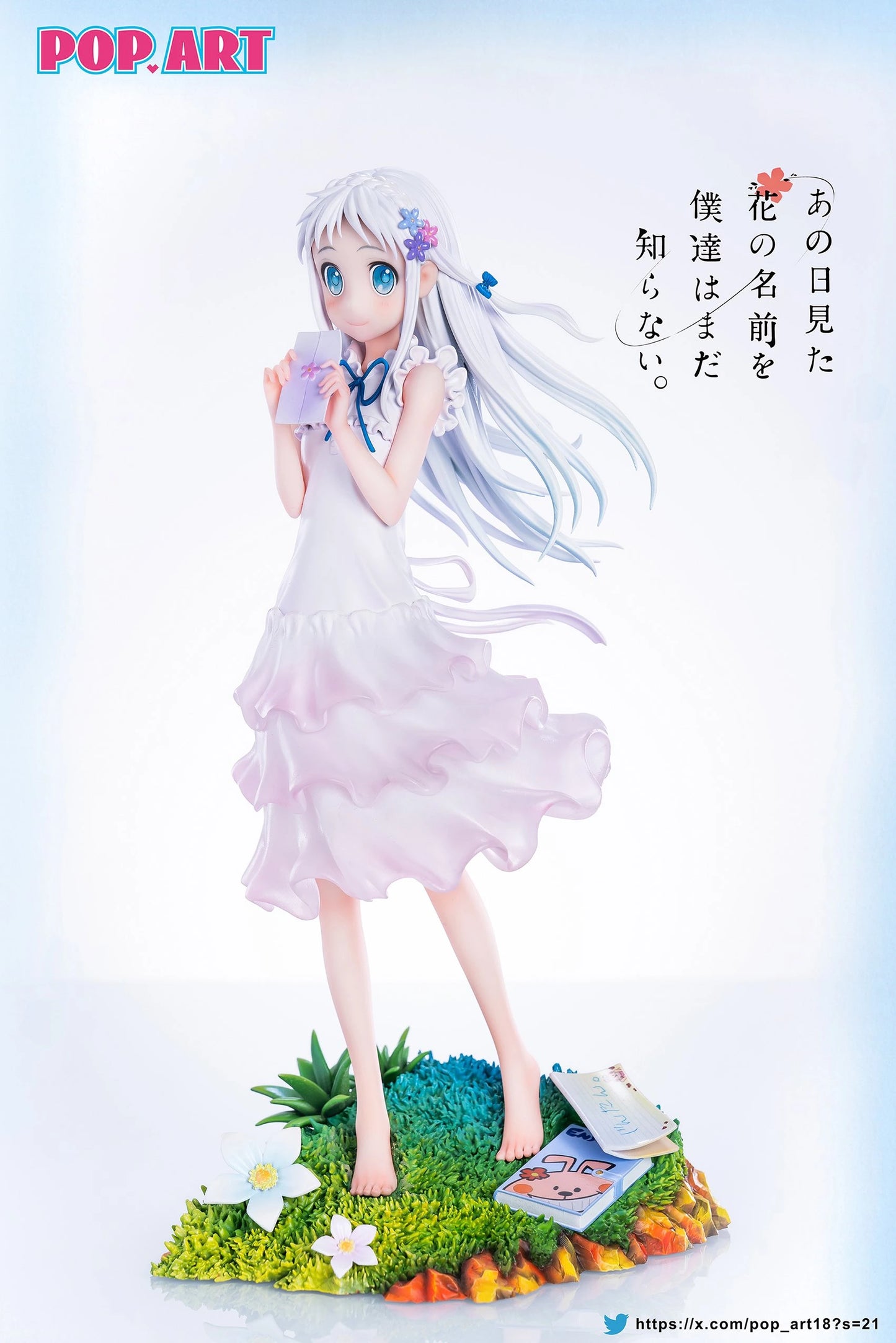 Preventa Resina MenMa & Jinta Figura Anohana: The Flower We Saw That Day  POP-ART  Estudio