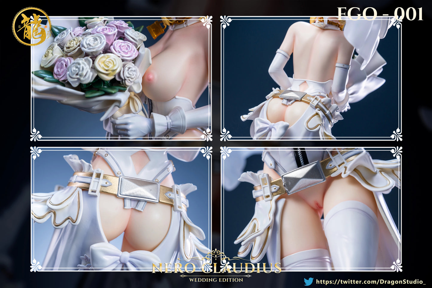 Preventa Resina Nero Claudius Figura Fate Series Dragon Estudio