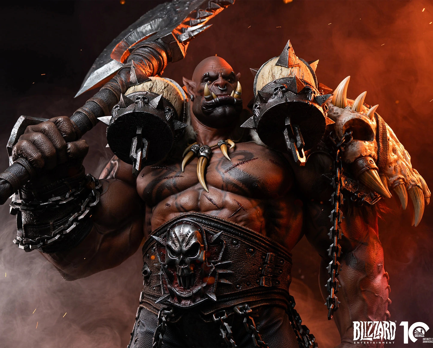 Preventa Resina Garrosh Hellscream  Figura World of Warcraft Infinity (Licencia) Estudio