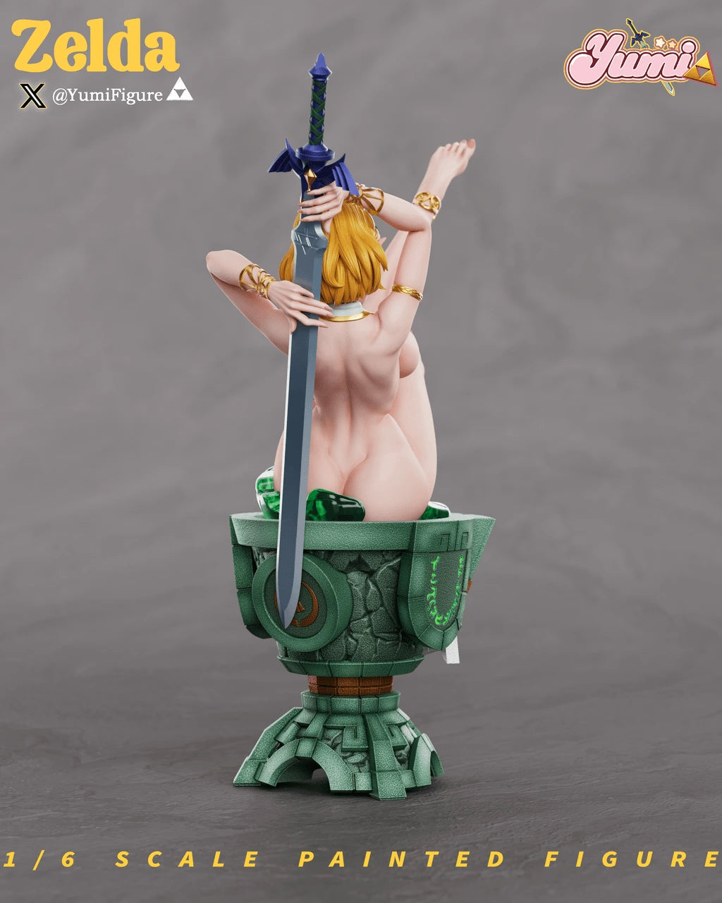 Preventa Resina Princesa Zelda Figura The Legend of Zelda Yumi  Estudio