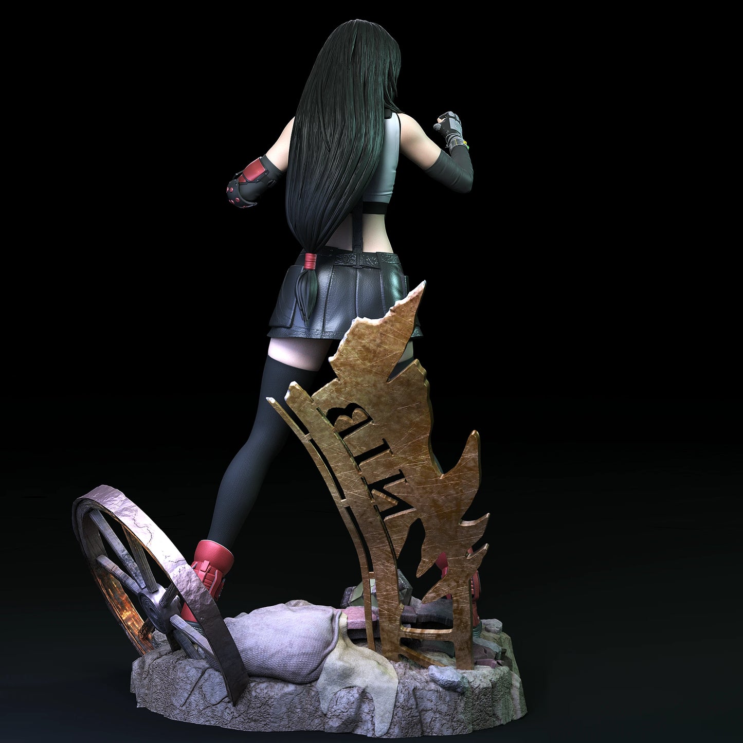 Preventa Resina Tifa Lockhart Figura Fantasy VII Solar Estudio