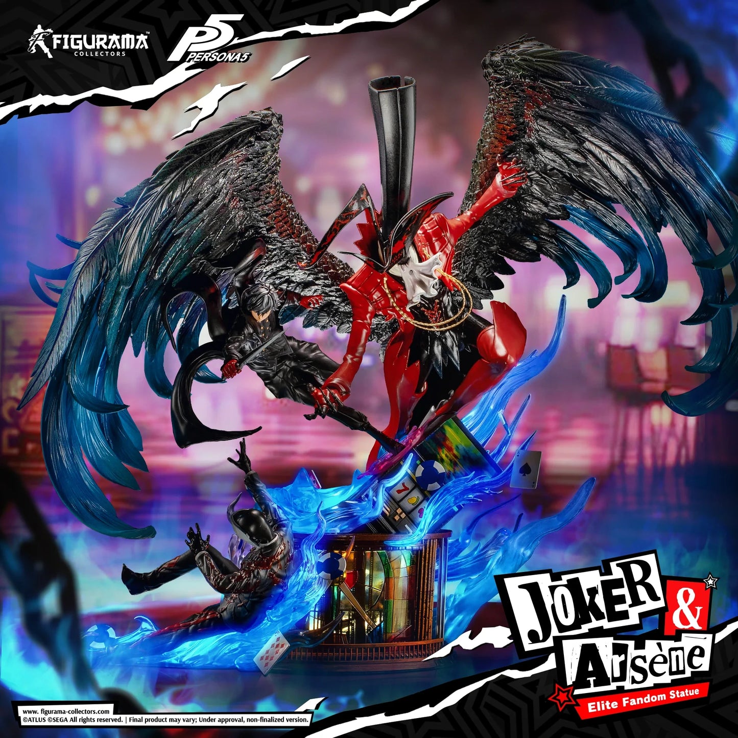 Preventa Resina Joker & Arsène Figura Persona 5 Figurama Collectors (Licencia) Estudio