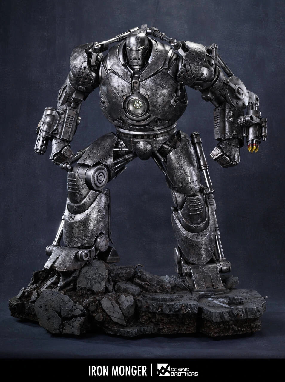 Preventa Resina Iron Monger Figura Marvel CB Estudio