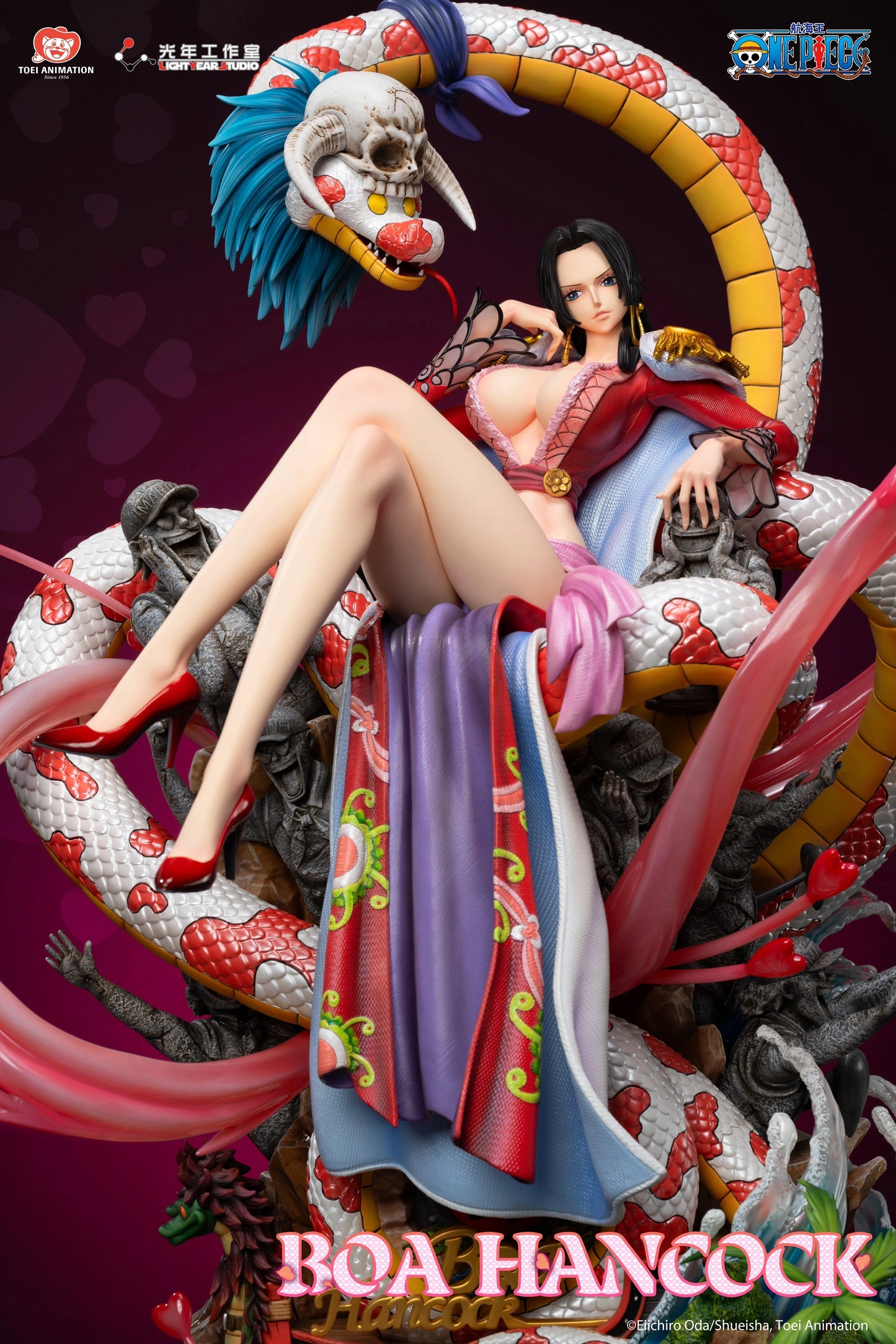 Preventa Resina Boa Hancock Figura One Piece Light Year (Licencia) Estudio