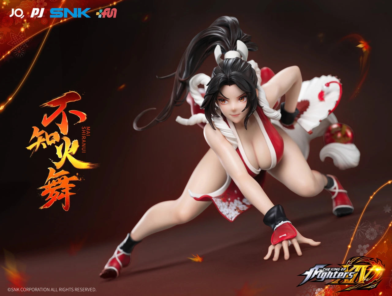 Preventa Resina Mai Shiranui Figura Street Fighter JQ Collectibles & PiJi (Licencia) Estudio