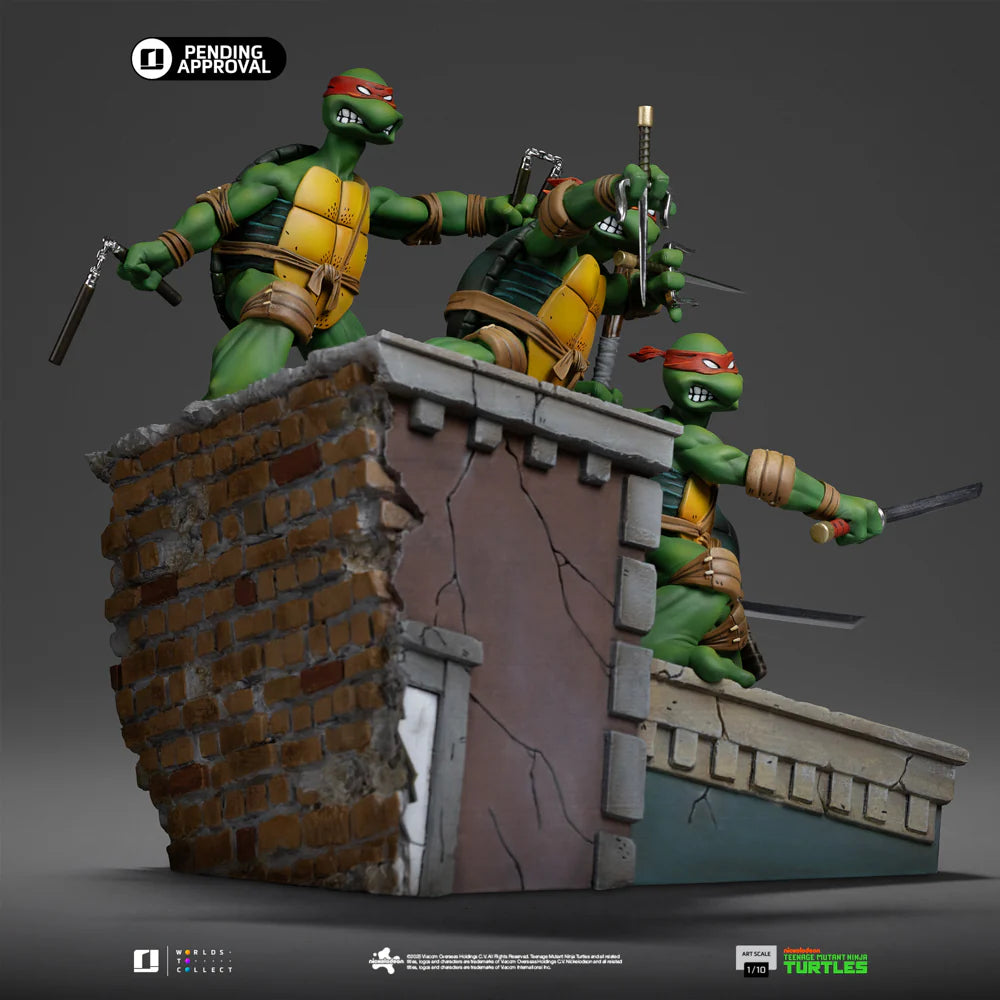 "Preventa Resina Tortugas Ninja  Figura Las Tortugas Ninja  Iron (Licencia) Estudio"