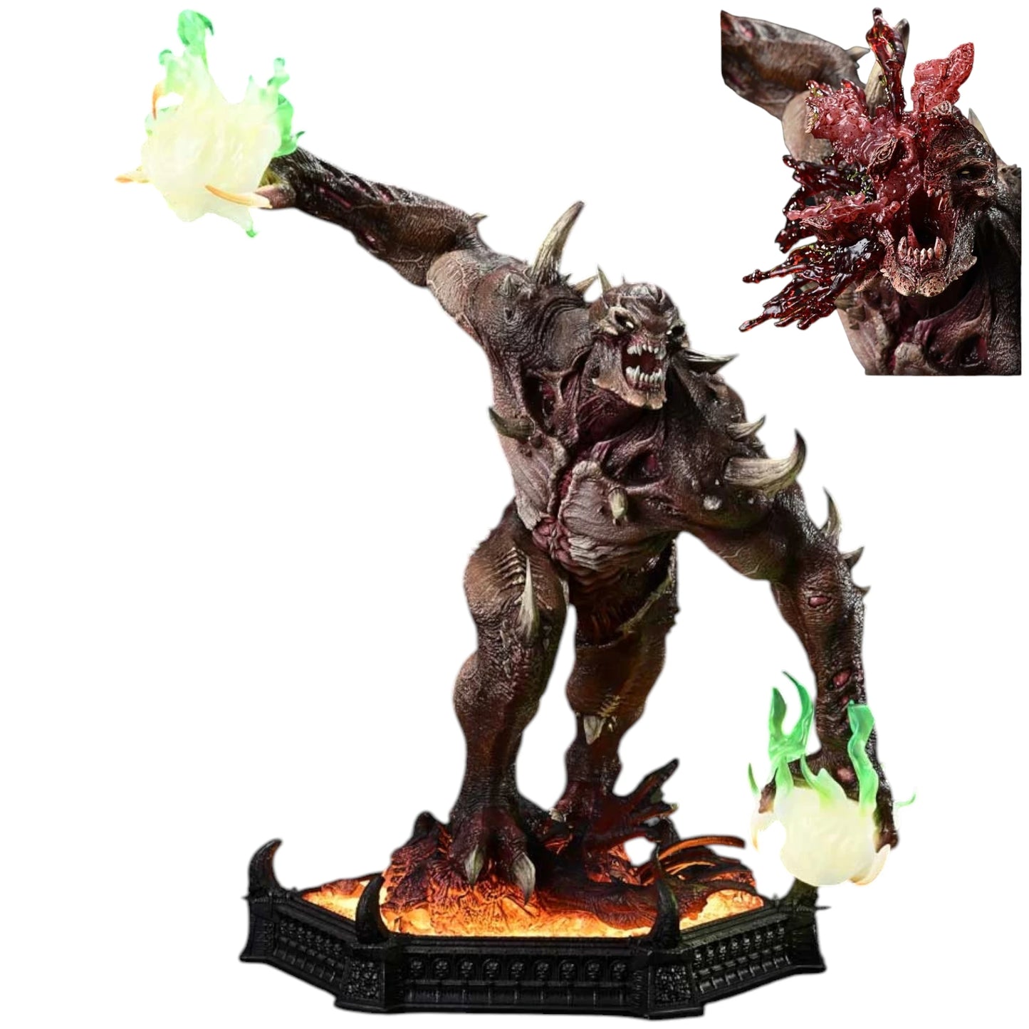 "Preventa Resina Imp Stalker  Figura DOOM: The Dark Ages   Prime 1 (Licencia) Estudio"