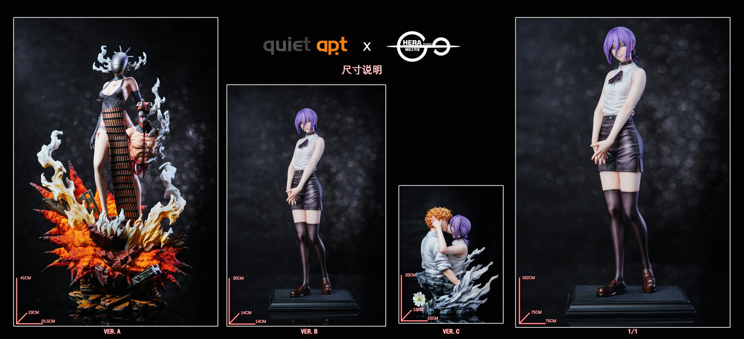 Preventa Resina Reze  Figura Chainsaw Man QuietArt & HeRa Estudio