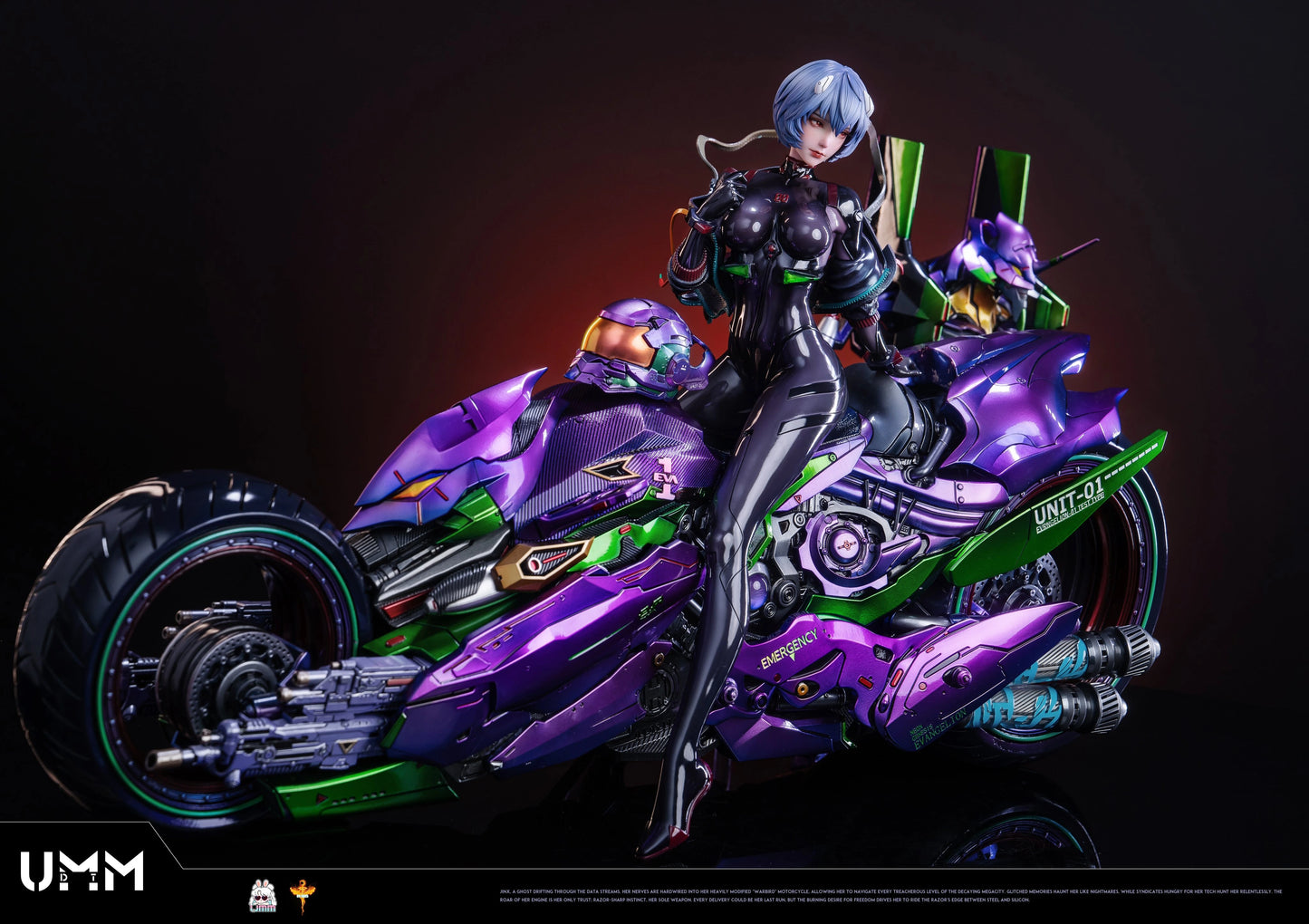 Preventa Resina Rei Ayanami Figura Evangelion DT Estudio