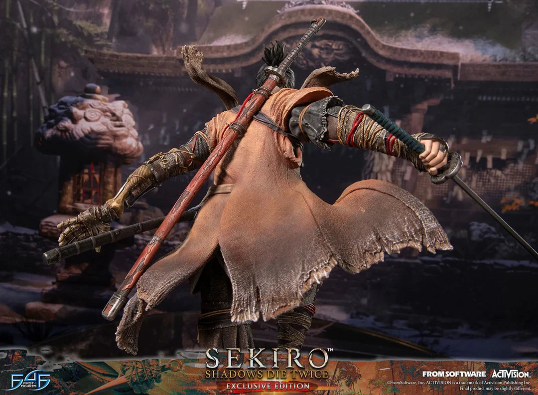 Preventa Resina Sekiro Figura Sekiro: Shadows Die Twice First4Figures (Licencia) Estudio