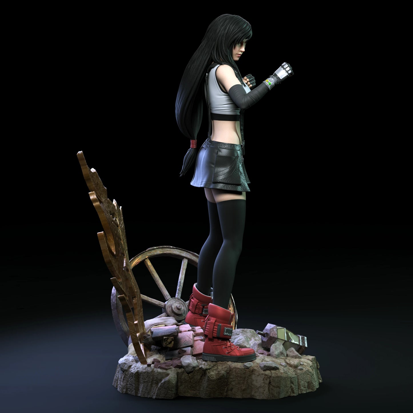 Preventa Resina Tifa Lockhart Figura Fantasy VII Solar Estudio