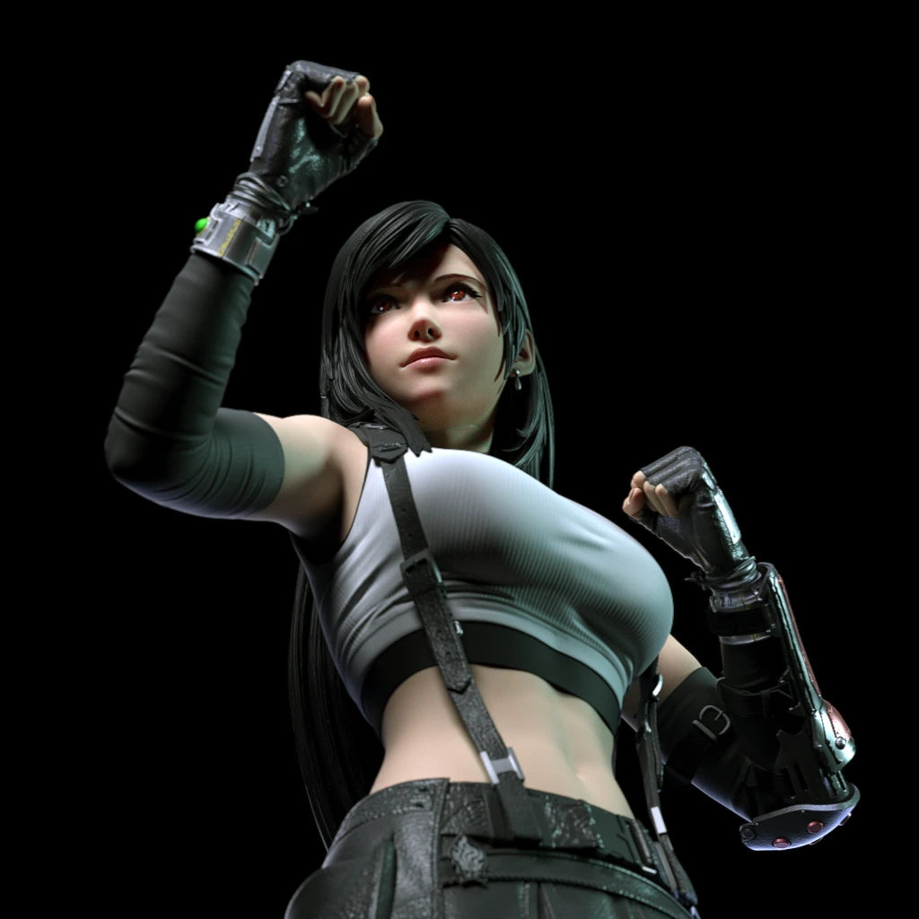 Preventa Resina Tifa Lockhart Figura Fantasy VII Solar Estudio