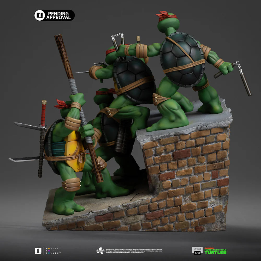 "Preventa Resina Tortugas Ninja  Figura Las Tortugas Ninja  Iron (Licencia) Estudio"