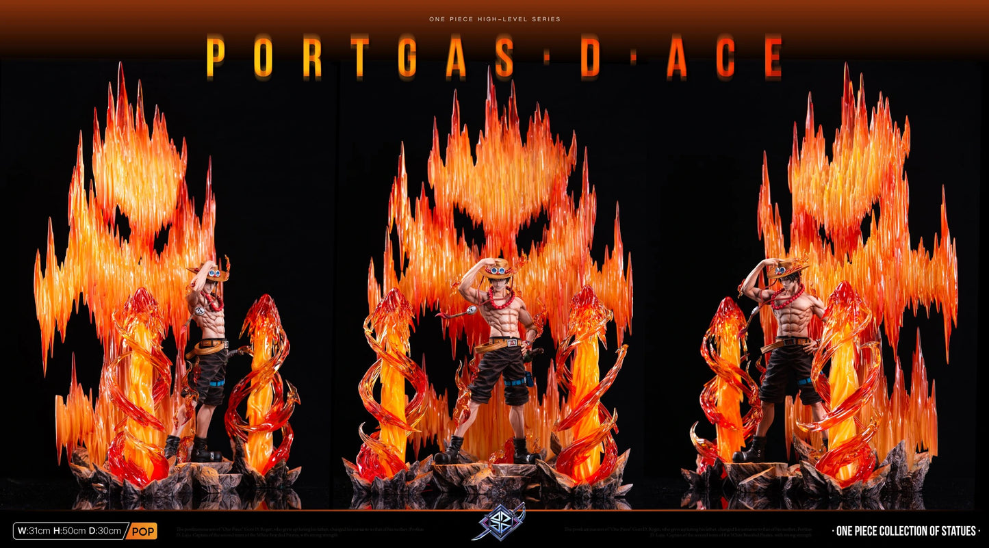 Preventa Resina Portgas D. Ace Figura One Piece SXB Estudio