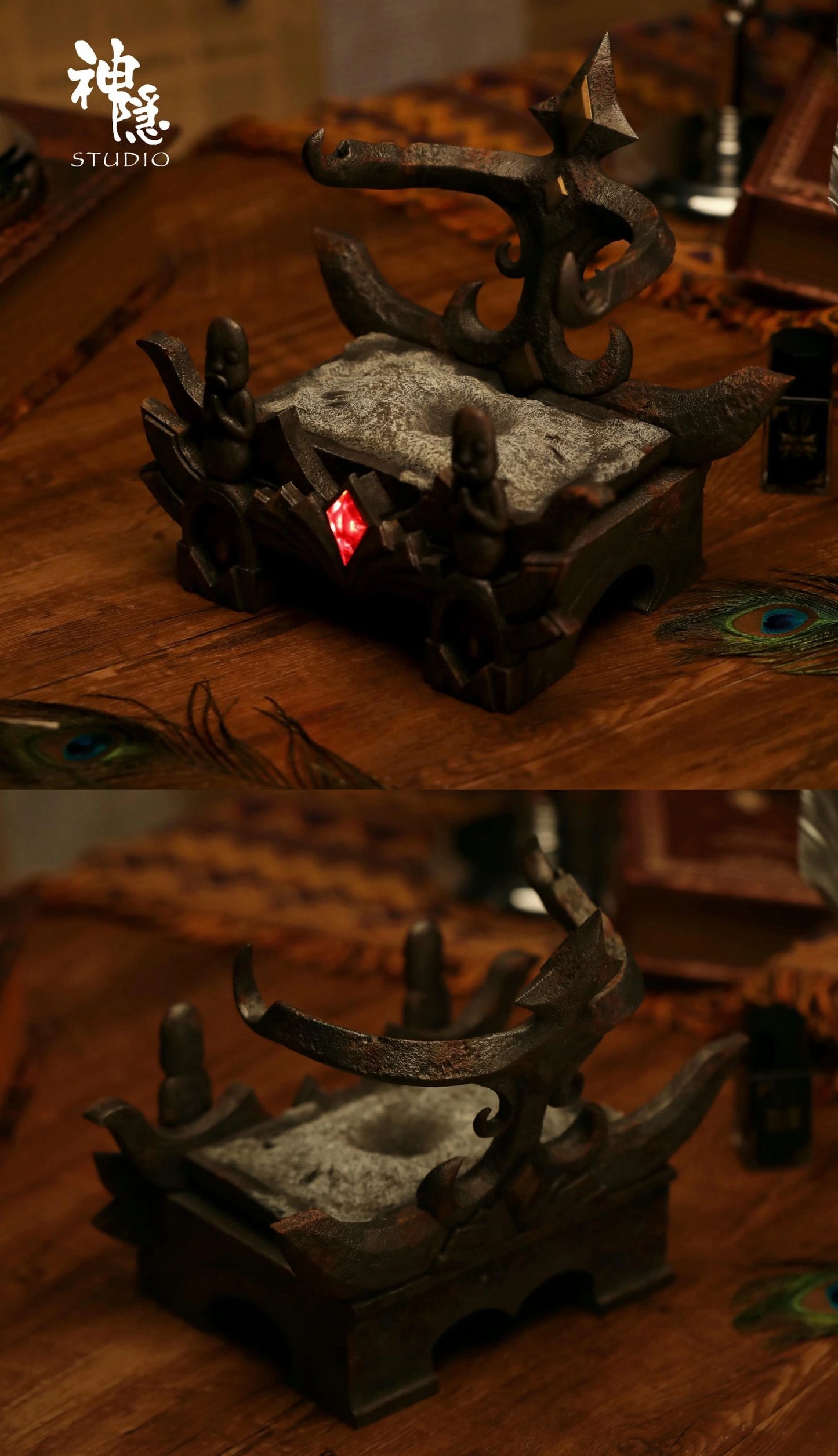 Preventa Resina Calcifer Figura El Increíble castillo vagabundo ShenYin Estudio