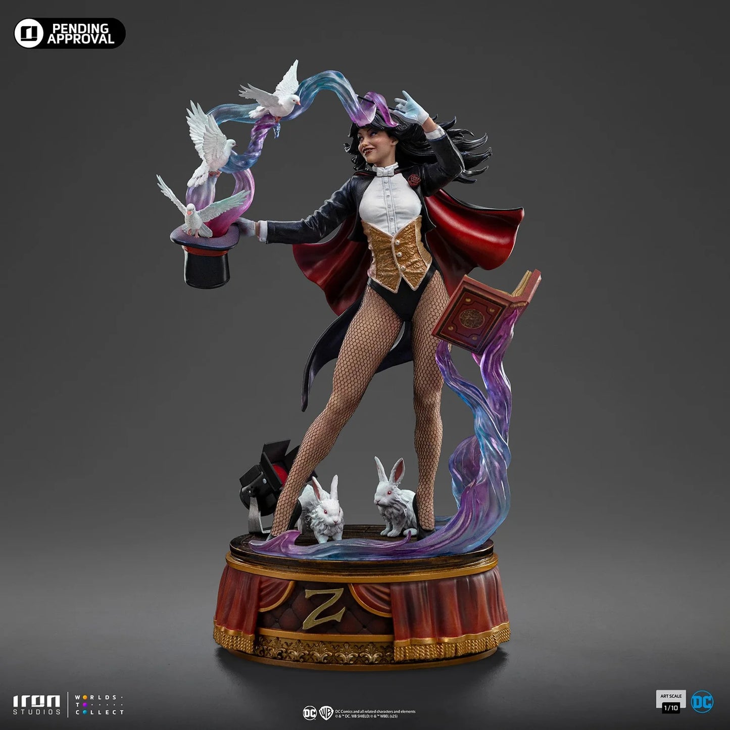 Preventa Resina Zatanna Figura DC Iron (Licencia) Estudio