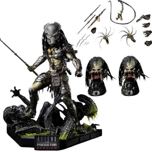 Preventa Resina Wolf Predator Figura Aliens vs Predator: Requiem Prime 1 (Licencia) Deluxe Estudio