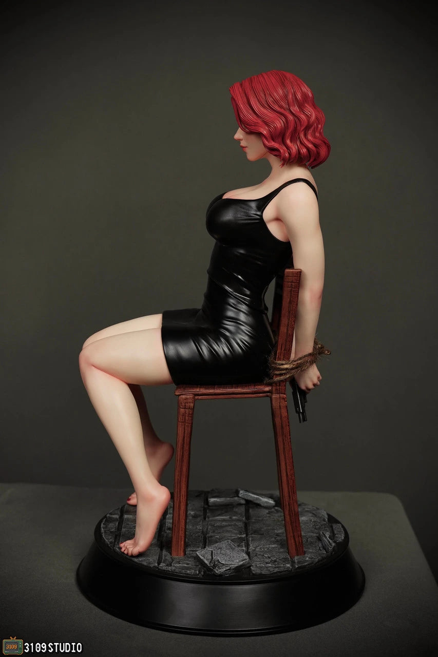 Preventa Resina Black Widow Figura Marvel Comics 3109 Estudio